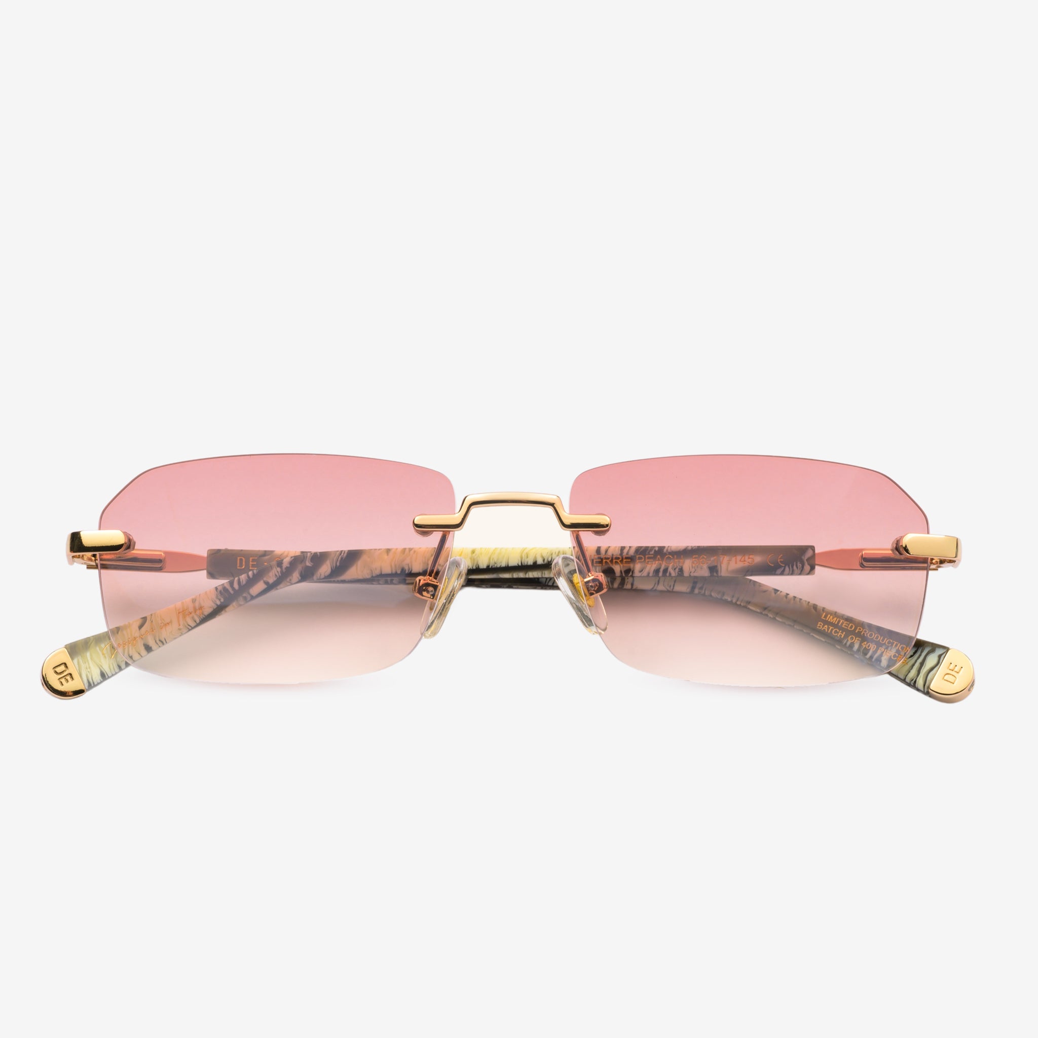 Weird Waves Sandy Peach Sunglasses