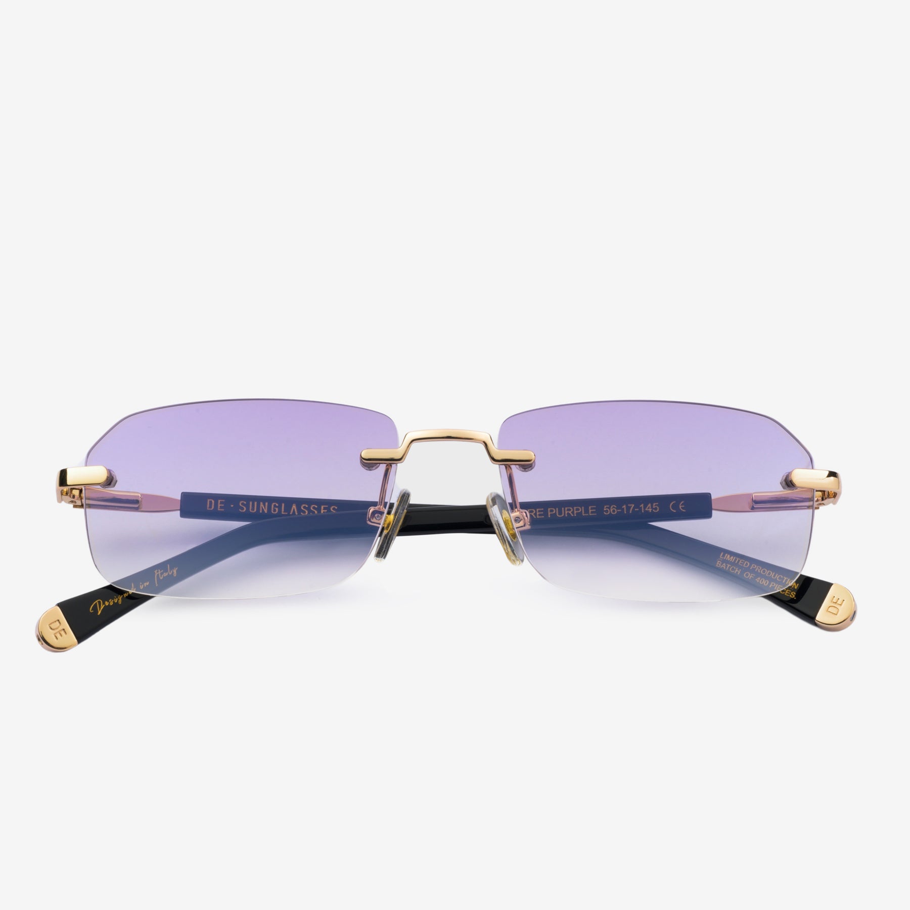 Pierre Peach Rimless Sunglasses De-sunglasses - Main Image